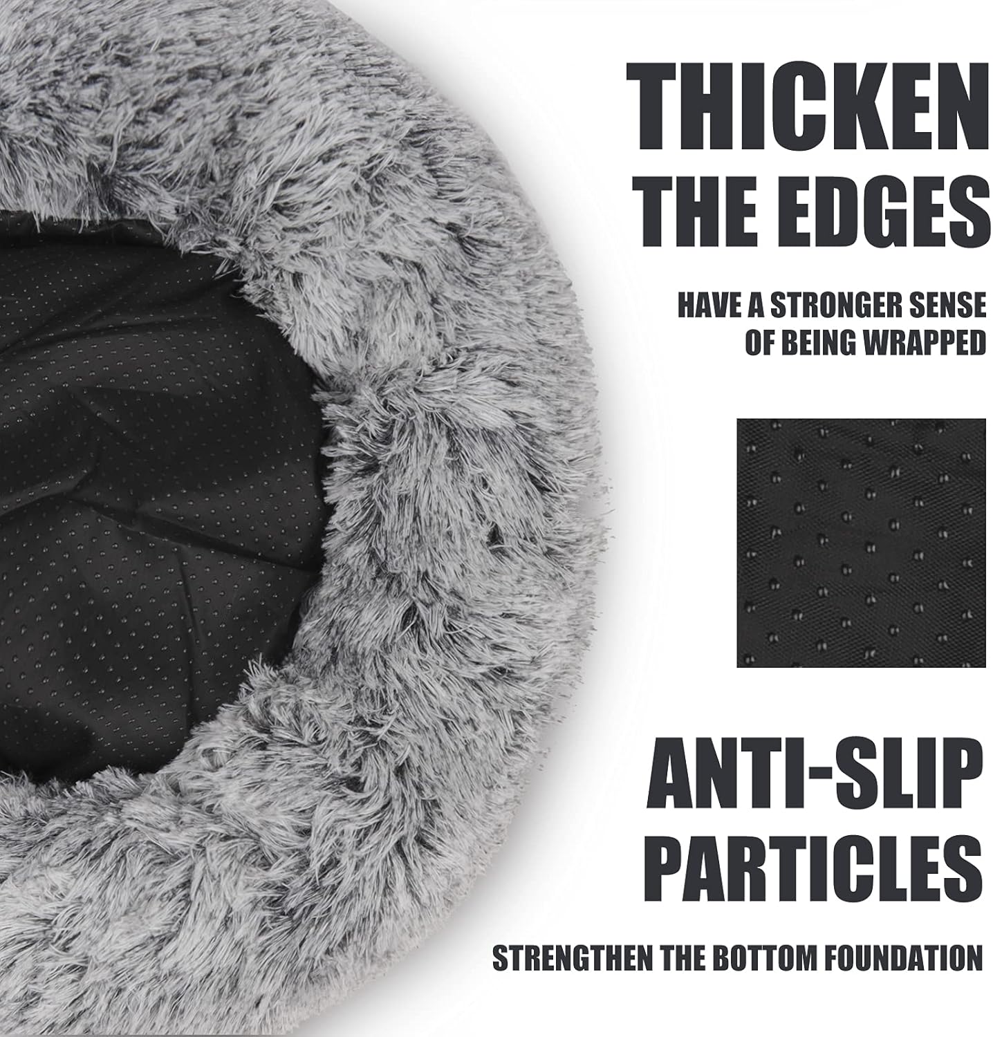 Cozy Cavern Plush Pet Bed™