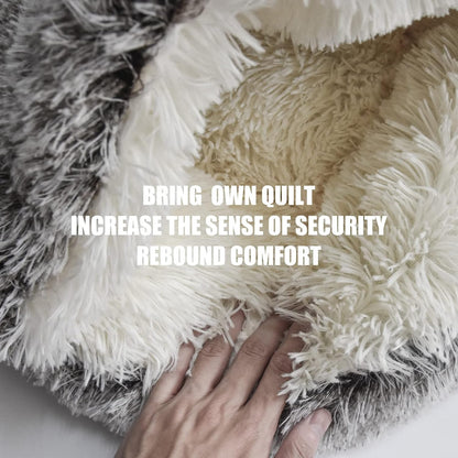 Cozy Cavern Plush Pet Bed™