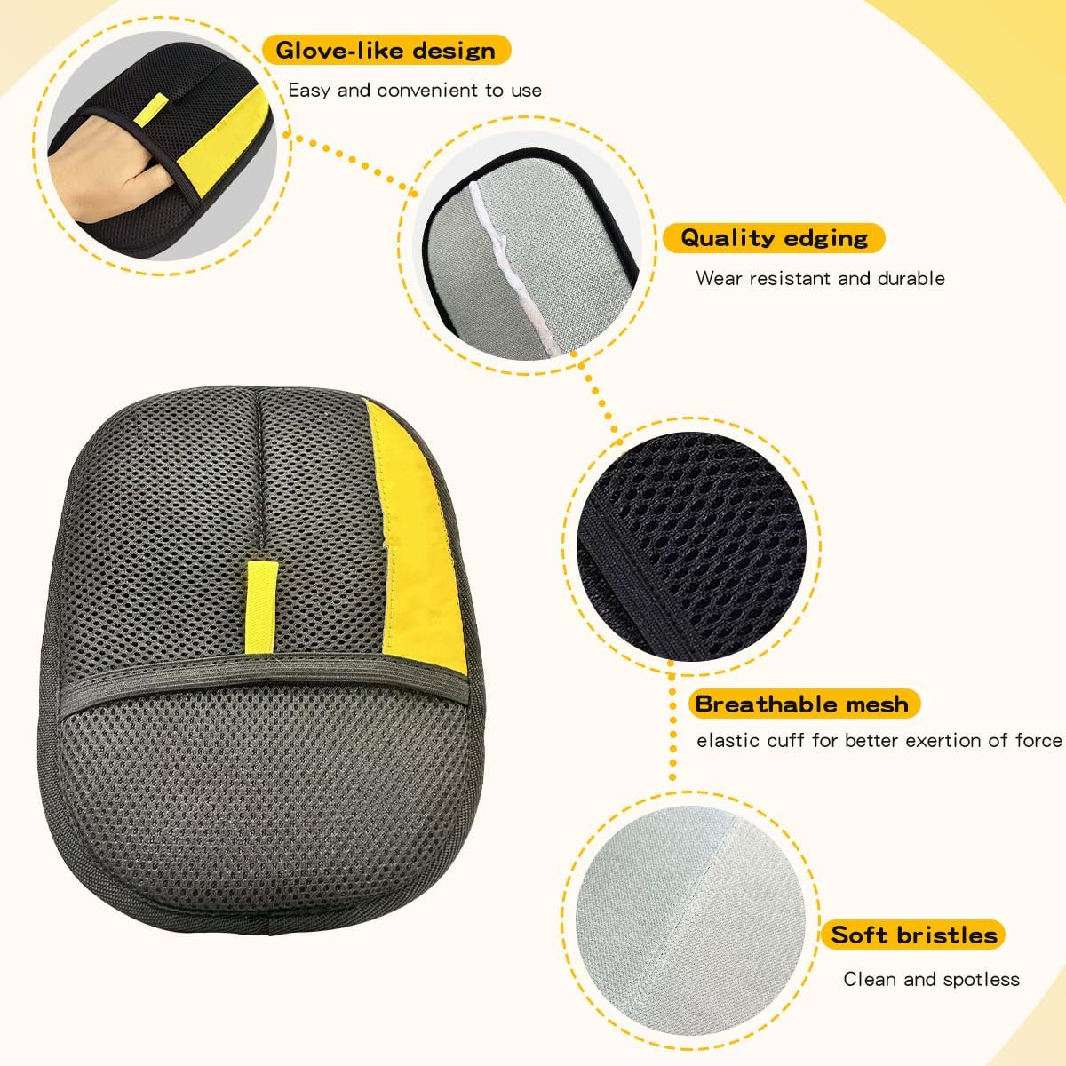 Pet Hair Removal Cleaning Gloves™